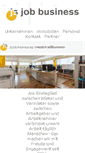 Mobile Screenshot of js-job-business.ch